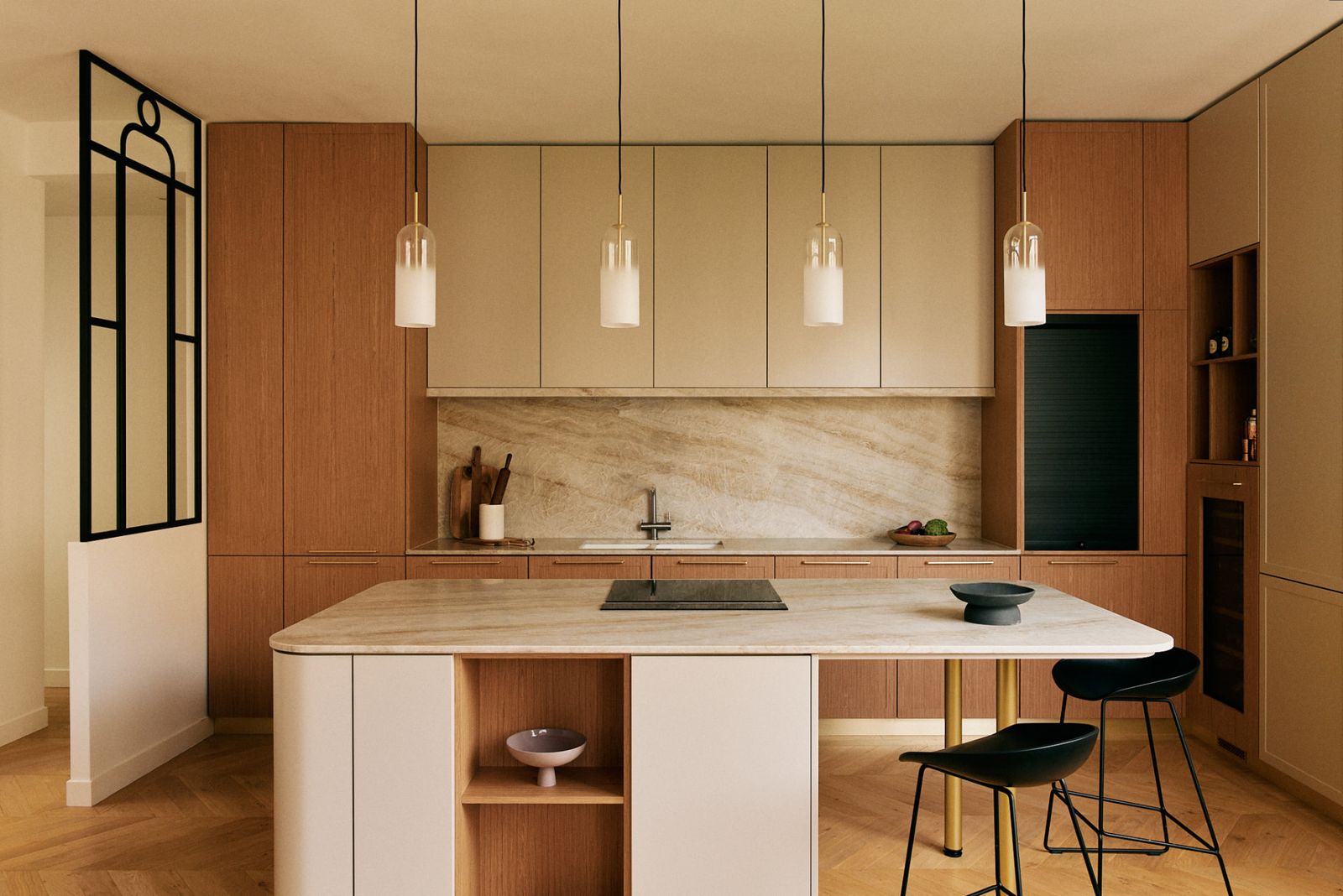Appartement Beethoven — Paris 16e, 150 m², architecte d'intérieur Studio Kadé